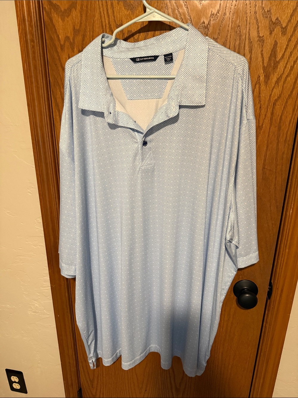Cutter & Buck Light Blue Men's Performance Polo